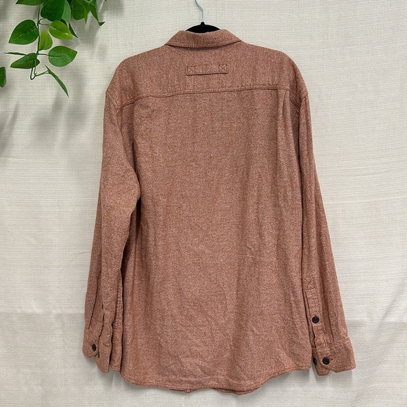 Duluth trading co Men’s Shirt Orange - Picture 4 of 5